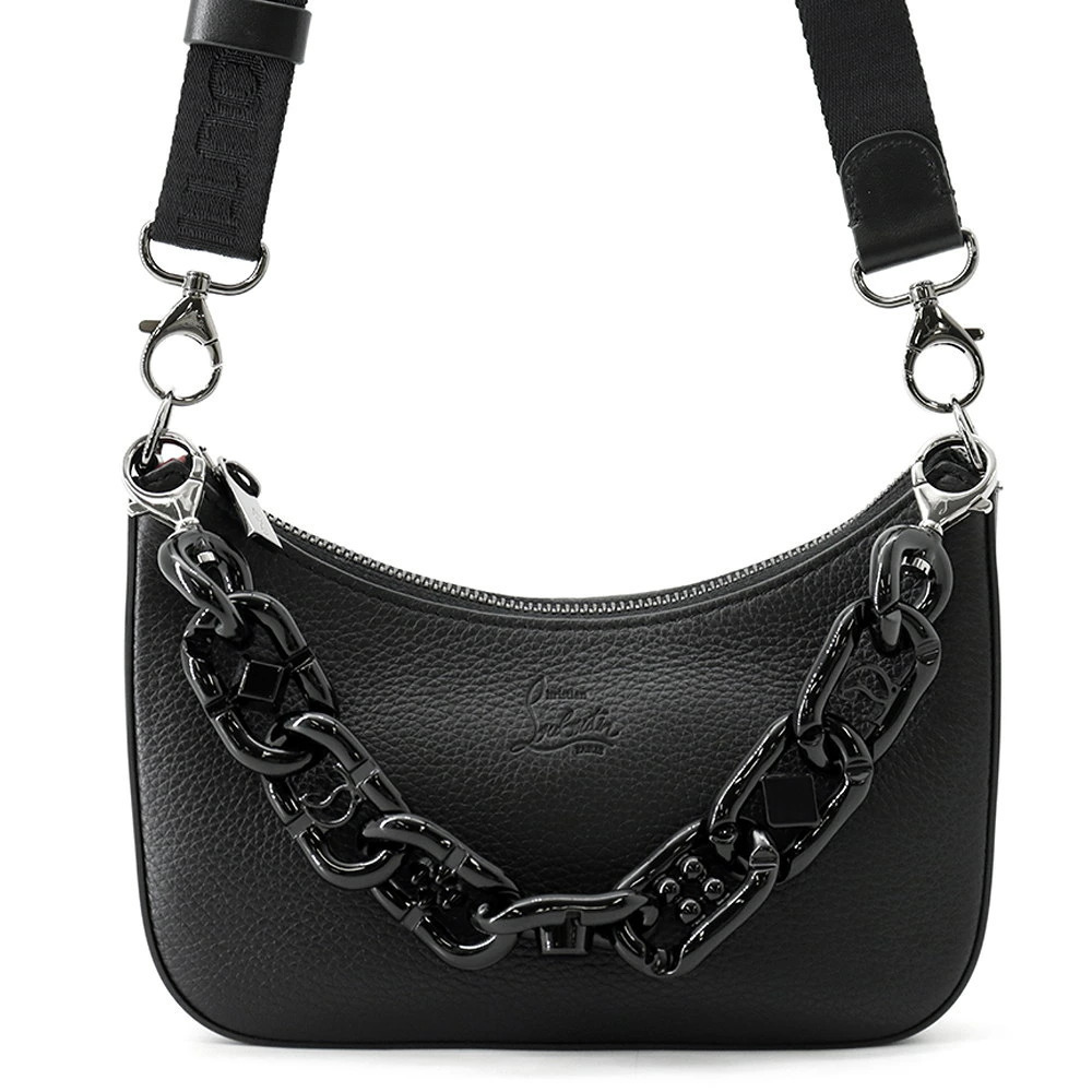 Christian Louboutin Chain Handbag Rubila Leather Bag